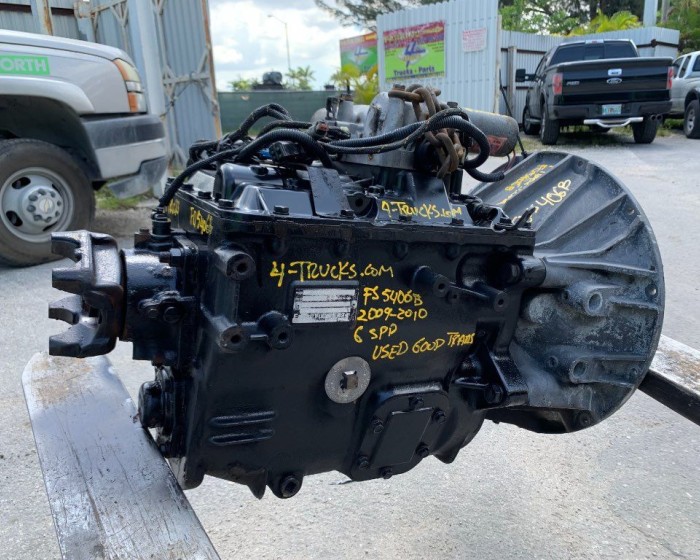 2009 EATON FULLER FO-5406B TRANSMISSION 6 SPEED