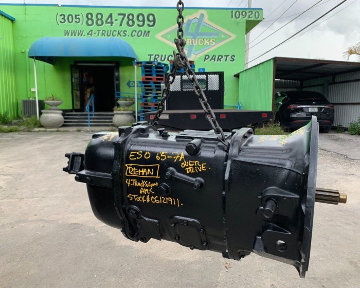 2007 SPICER ESO-657A TRANSMISSIONS OVER DRIVE TRANS 6 SPEED