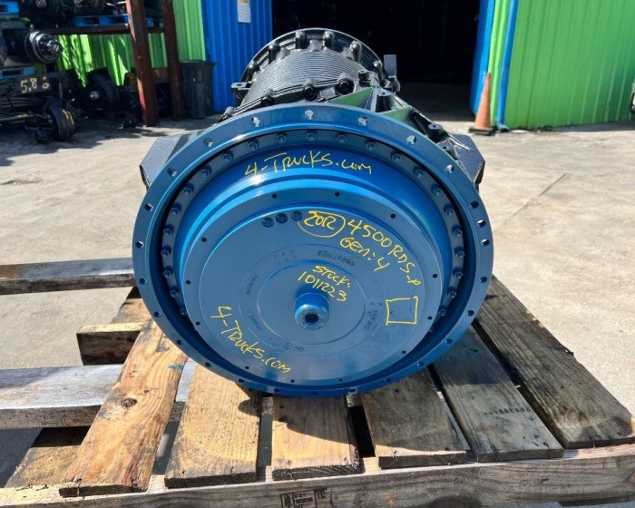 2012 ALLISON 4500RDS_P TRANSMISSIONS AUTOMATIC