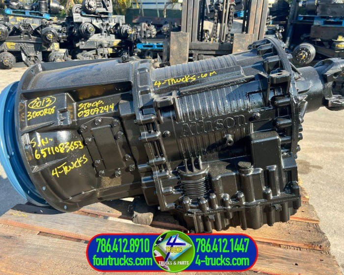 2013 ALLISON 3000RDS_P TRANSMISSIONS AUTOMATIC