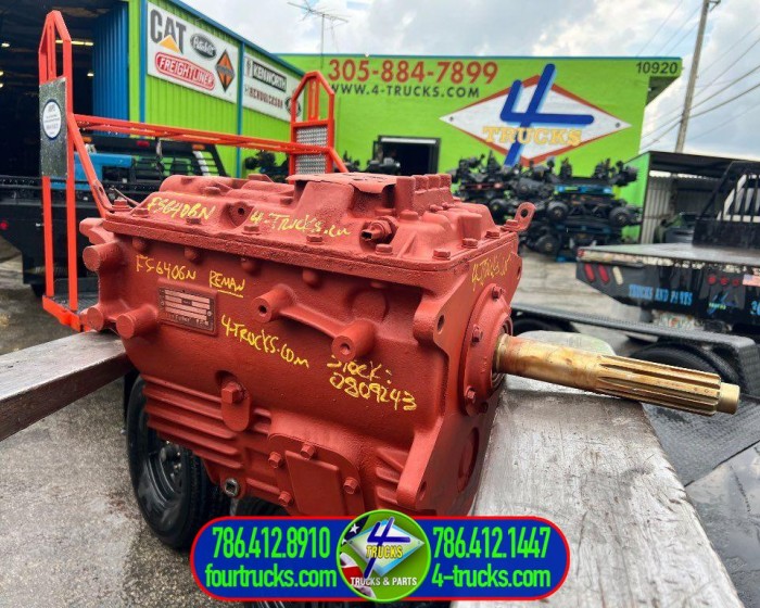 2011 EATON-FULLER FS6406N TRANSMISSIONS 6 SPEED