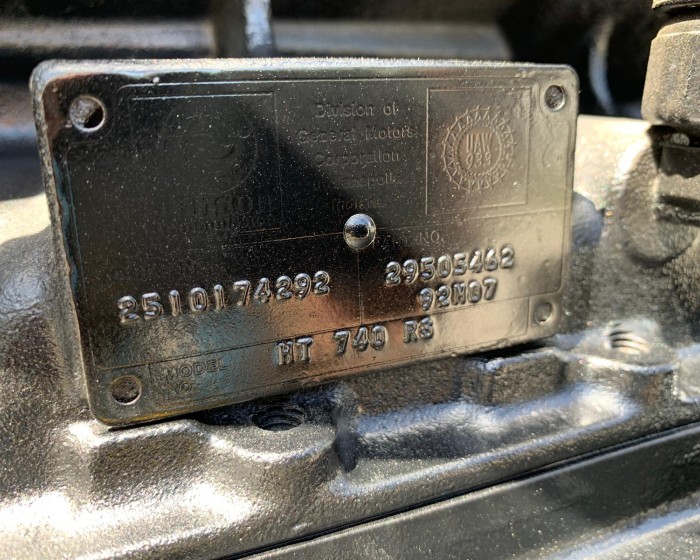 2002 ALLISON HT740RS TRANSMISSIONS AUTOMATIC