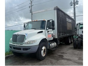 2016 INTERNATIONAL 4400 CURTAIN SIDE BOX TRUCK