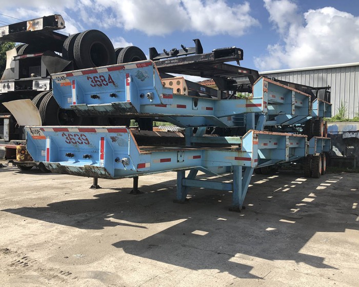 2005 CIMC 40 FOOT BOMB CARTS TRAILER