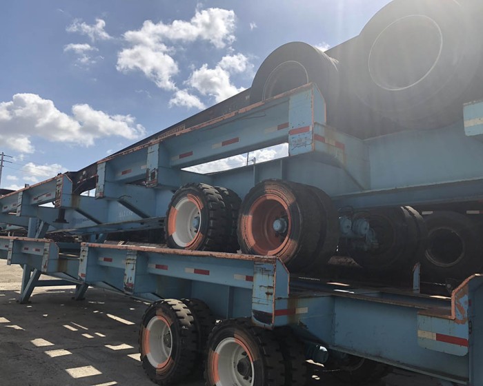 2005 CIMC 40 FOOT BOMB CARTS TRAILER