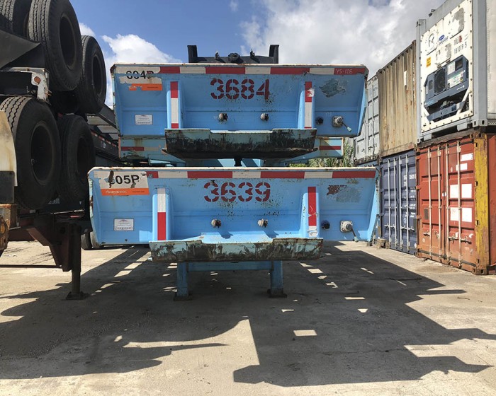 2005 CIMC 40 FOOT BOMB CARTS TRAILER
