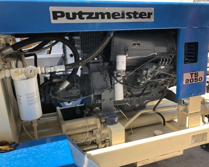 TS-2050 PUTZMEISTER TS-2050 CONCRETE PUMP