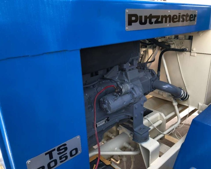 TS-2050 PUTZMEISTER TS-2050 CONCRETE PUMP
