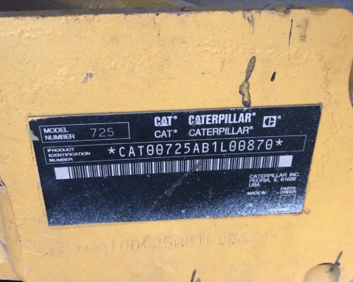 2005-2007 CATERPILLAR 725-730 ARTICULATED TRUCK