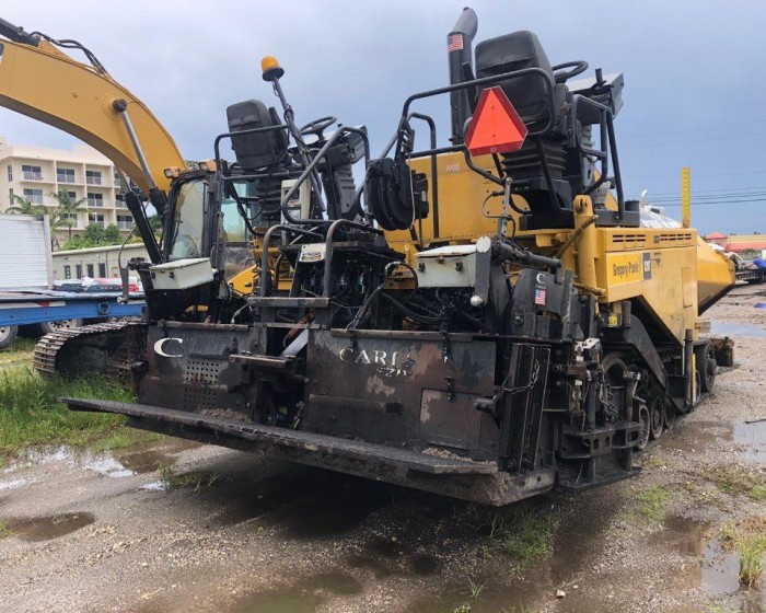 2012 CATERPILLAR AP1055E ASPHALT PAVER