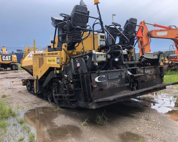 2012 CATERPILLAR AP1055E ASPHALT PAVER