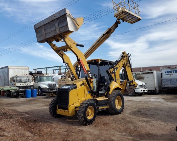 2015 CATERPILLAR 416F BACKHOE LOADER 4x4