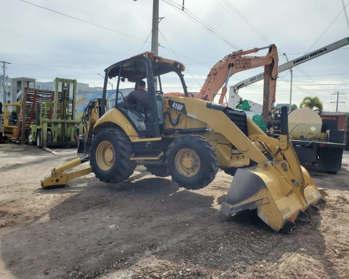 2015 CATERPILLAR 416F BACKHOE LOADER 4x4