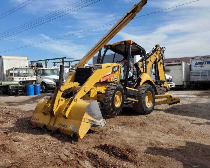 2015 CATERPILLAR 416F BACKHOE LOADER 4x4