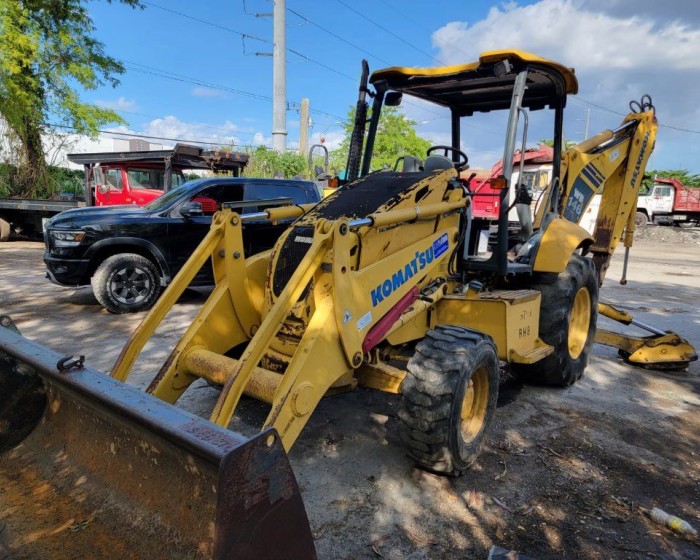 2007 KOMATSU WB156-5 BACKHOE LOADER