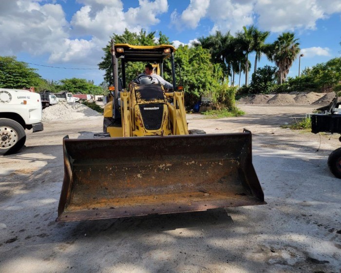 2007 KOMATSU WB156-5 BACKHOE LOADER