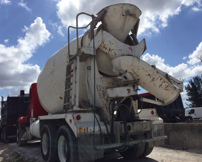 1996 KENWORTH T450 CONCRETE MIXER TRUCK