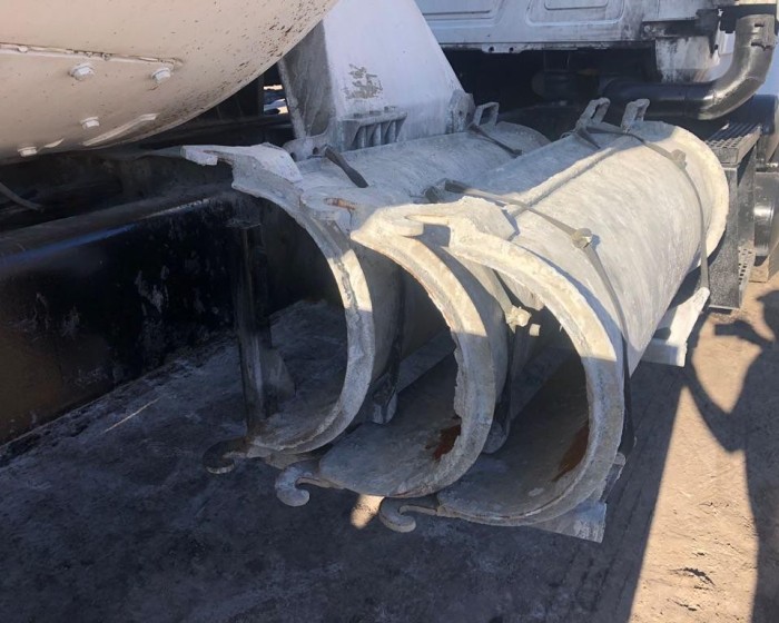 2007 MACK CV713 CONCRETE MIXER TRUCK