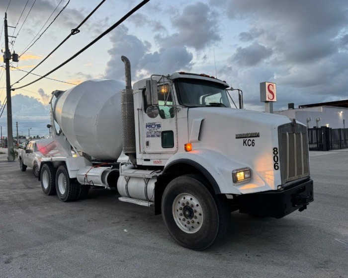 2008 KENWORTH T600 CONCRETE MIXER TRUCK - 2 UNITS AVAILABLE