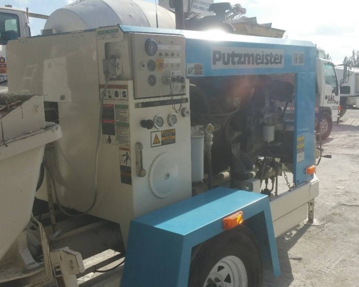 2005 PUTZMEISTER TK50 CONCRETE PUMP