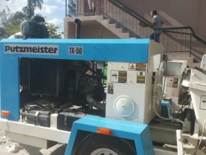 2005 PUTZMEISTER TK50 CONCRETE PUMP