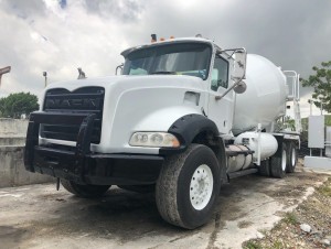 2008 MACK GRANITE GU813 CONCRETE MIXER TRUCK