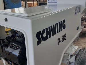 2004 SCHWING P88 CONCRETE PUMP TRAILER
