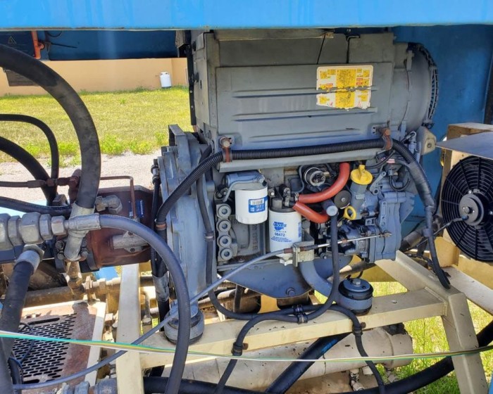 2007 PUTZMEISTER TK30 CONCRETE PUMP TRAILER