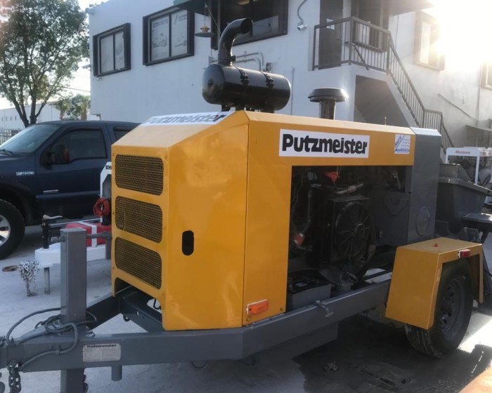2015 PUTZMEISTER CALL US CONCRETE PUMP TRAILER