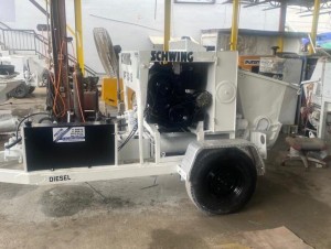 SCHWING WP750-18 CONCRETE PUMP TRAILER