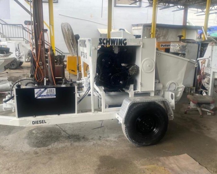 SCHWING WP750-18 CONCRETE PUMP TRAILER