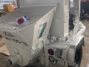 SCHWING WP750-18 CONCRETE PUMP TRAILER