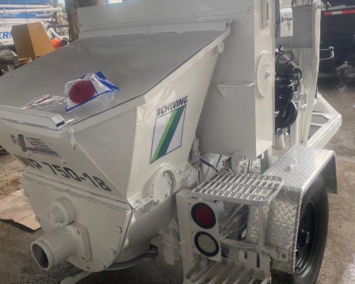 SCHWING WP750-18 CONCRETE PUMP TRAILER