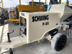 P88 LINE SCHWING  CONCRETE PUMP TRAILER