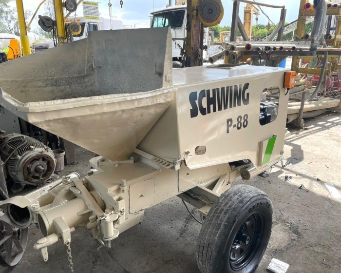 P88 LINE SCHWING  CONCRETE PUMP TRAILER