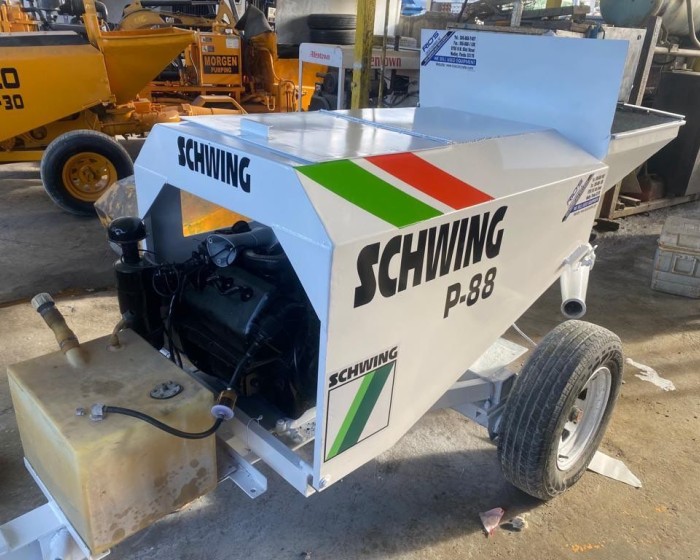 2006 SCHWING P88 CONCRETE PUMP TRAILER