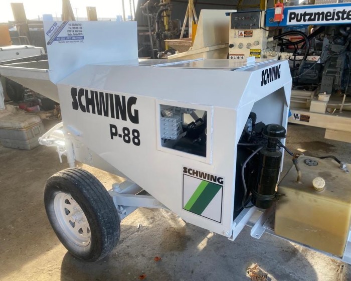 2006 SCHWING P88 CONCRETE PUMP TRAILER