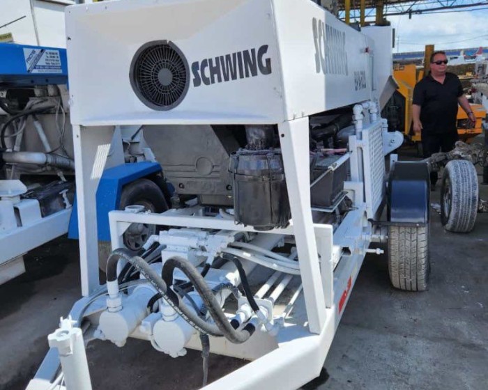 2006 SCHWING BPA-500 CONCRETE PUMP TRAILER (5 UNITS IN STOCK)