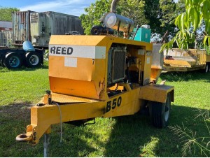 2005 REED B50 CONCRETE PUMP TRAILER