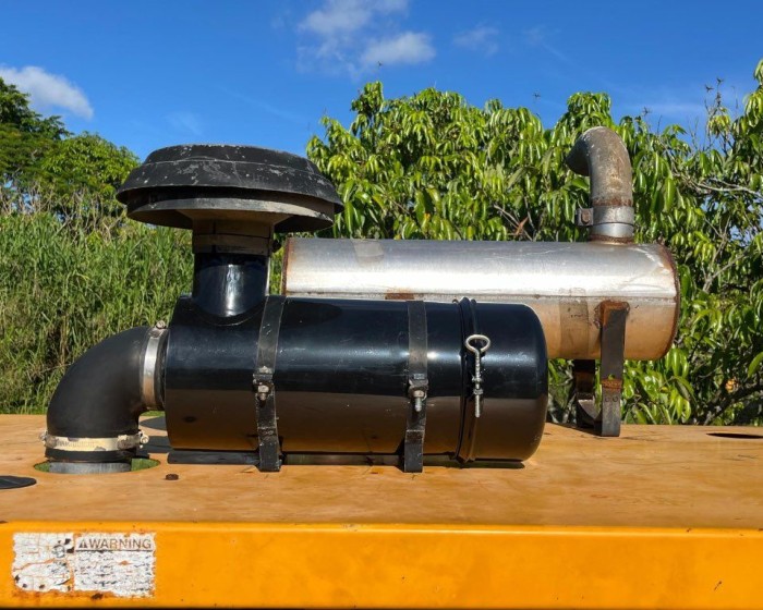 2005 REED B50 CONCRETE PUMP TRAILER