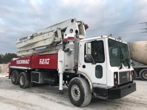 2006 SERMAC 5Z CONCRETE PUMP TRUCK