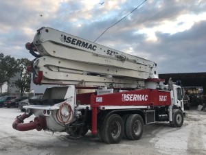 2006 SERMAC 5Z CONCRETE PUMP TRUCK