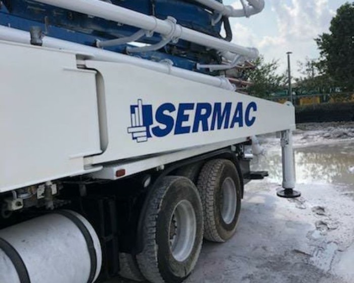 2007 MACK MR600 TRUCK WITH SERMAC 5Z CONCRETE PUMP 37M