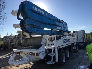 2007 MACK MR600 TRUCK WITH SERMAC 5Z CONCRETE PUMP 37M