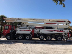 2001 MACK-SCHWING MR600-X52 CONCRETE PUMP TRUCK