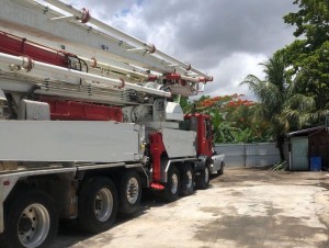 2001 MACK-SCHWING MR600-X52 CONCRETE PUMP TRUCK