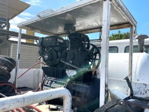 1988 MACK SCHWING-750 CONCRETE PUMP TRUCK