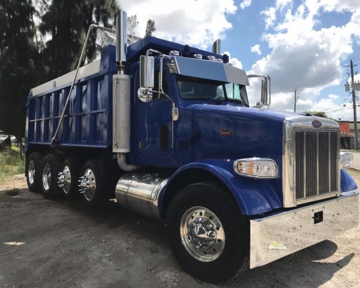 2003 PETERBILT 357 DUMP TRUCK