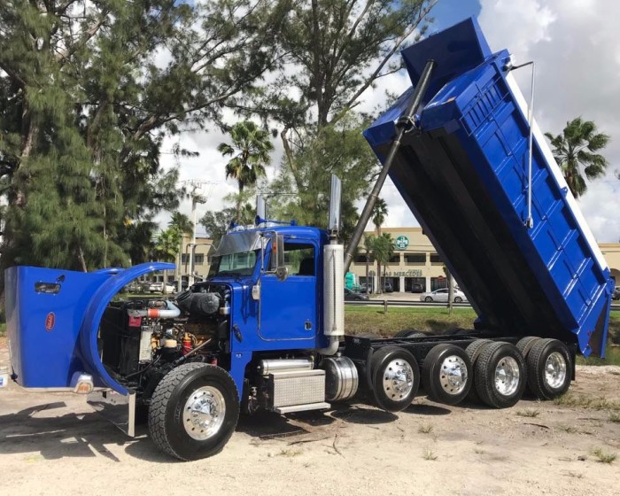2003 PETERBILT 357 DUMP TRUCK