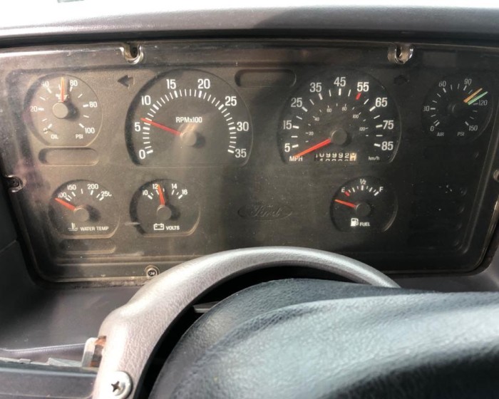 1997 FORD STERLING DUMP TRUCK